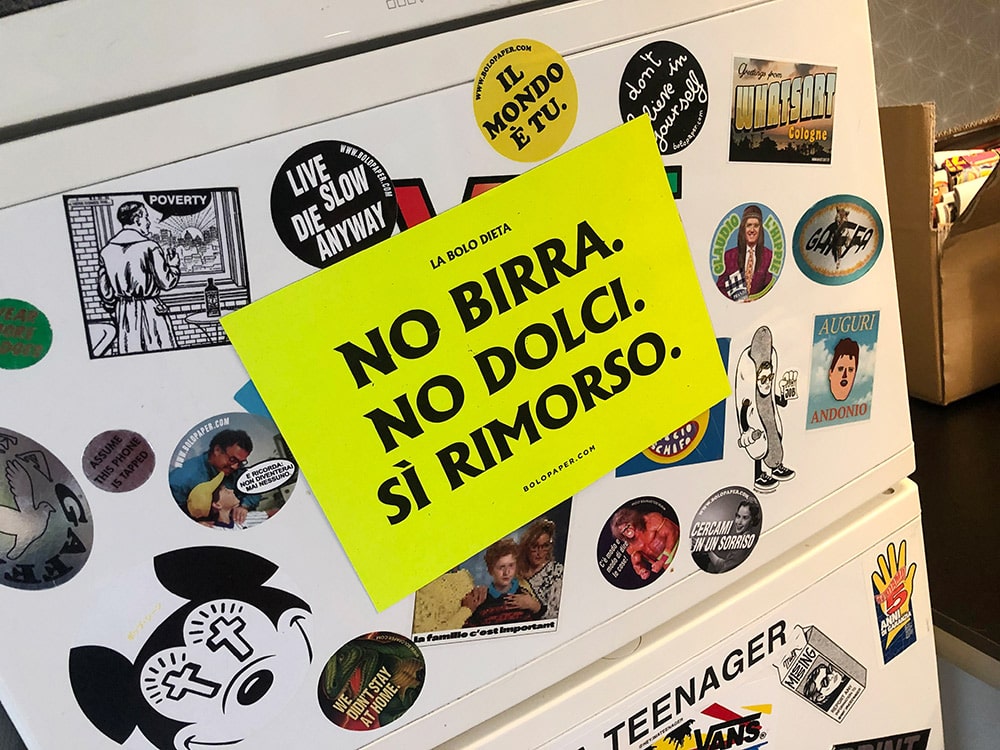 BOLO DIETA fridge magnet