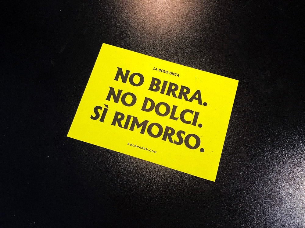 BOLO DIETA fridge magnet