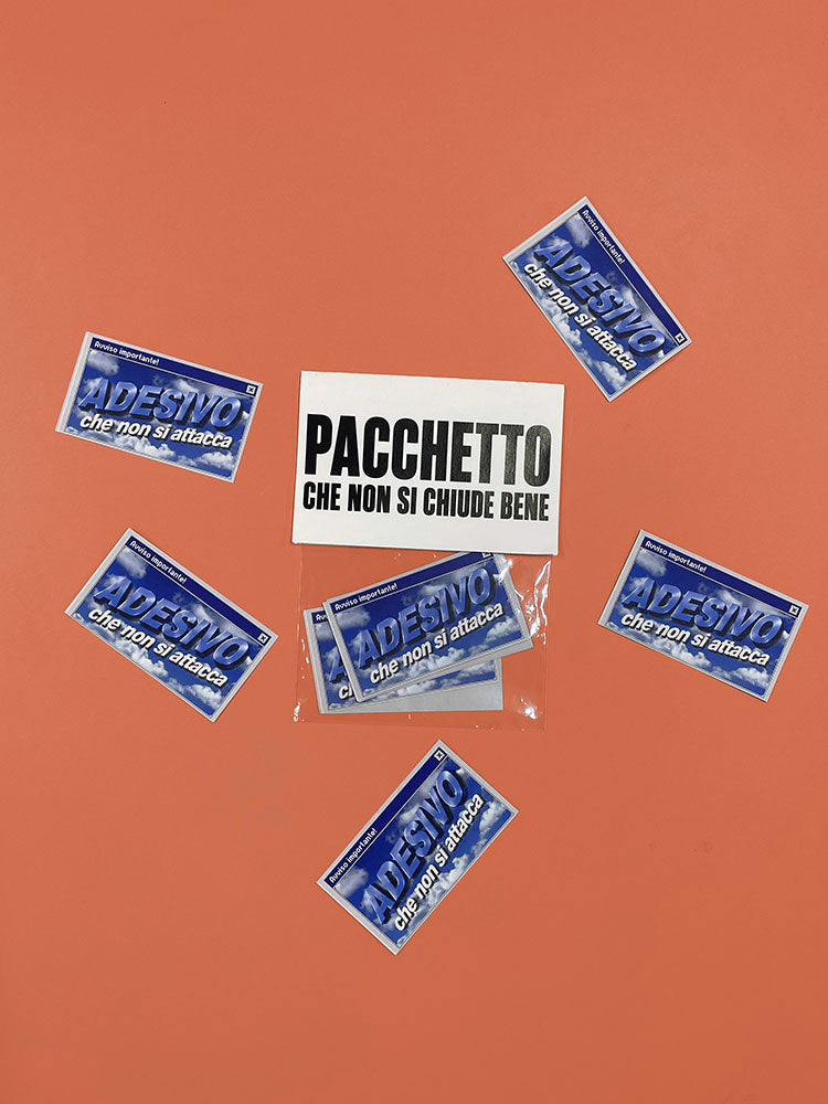 Adesivo che non si attacca