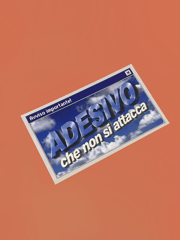 Adesivo che non si attacca