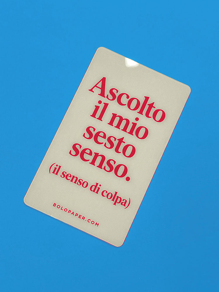 Sesto Senso fridge magnet