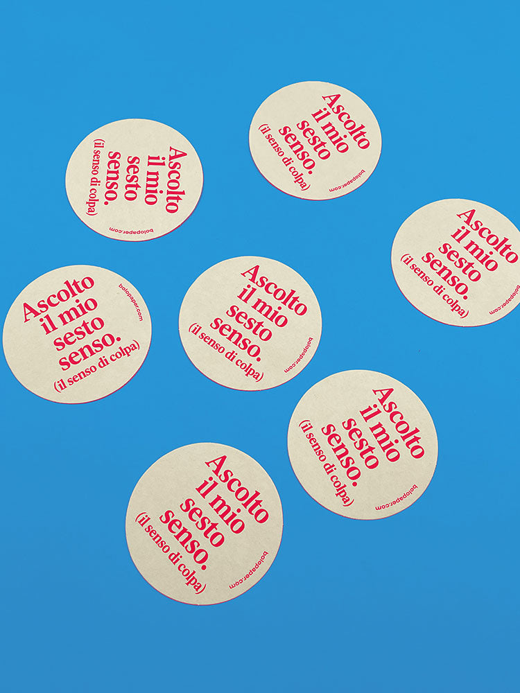 Sesto Senso 6 coasters