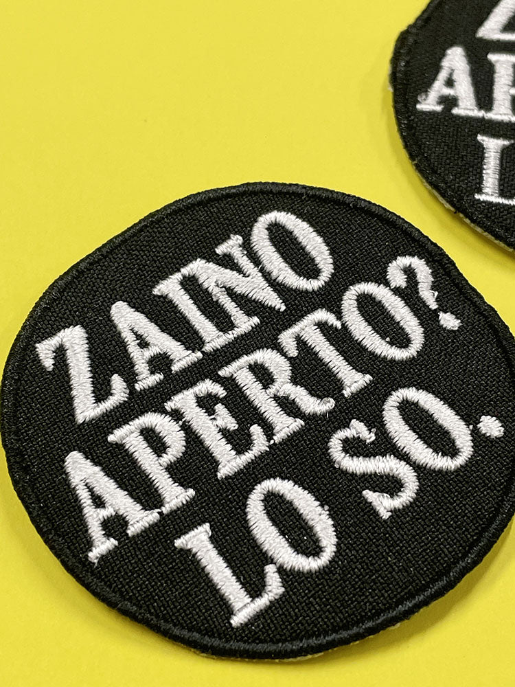 ZAINO / BORSA aperta? Lo so.