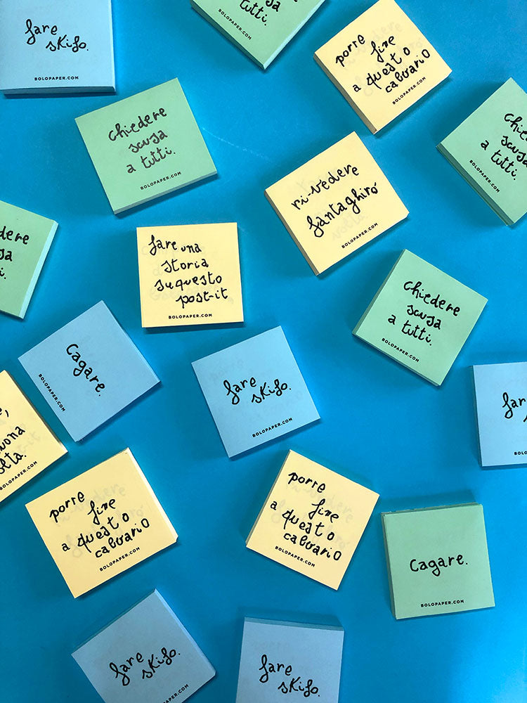 Post-it già scritti
