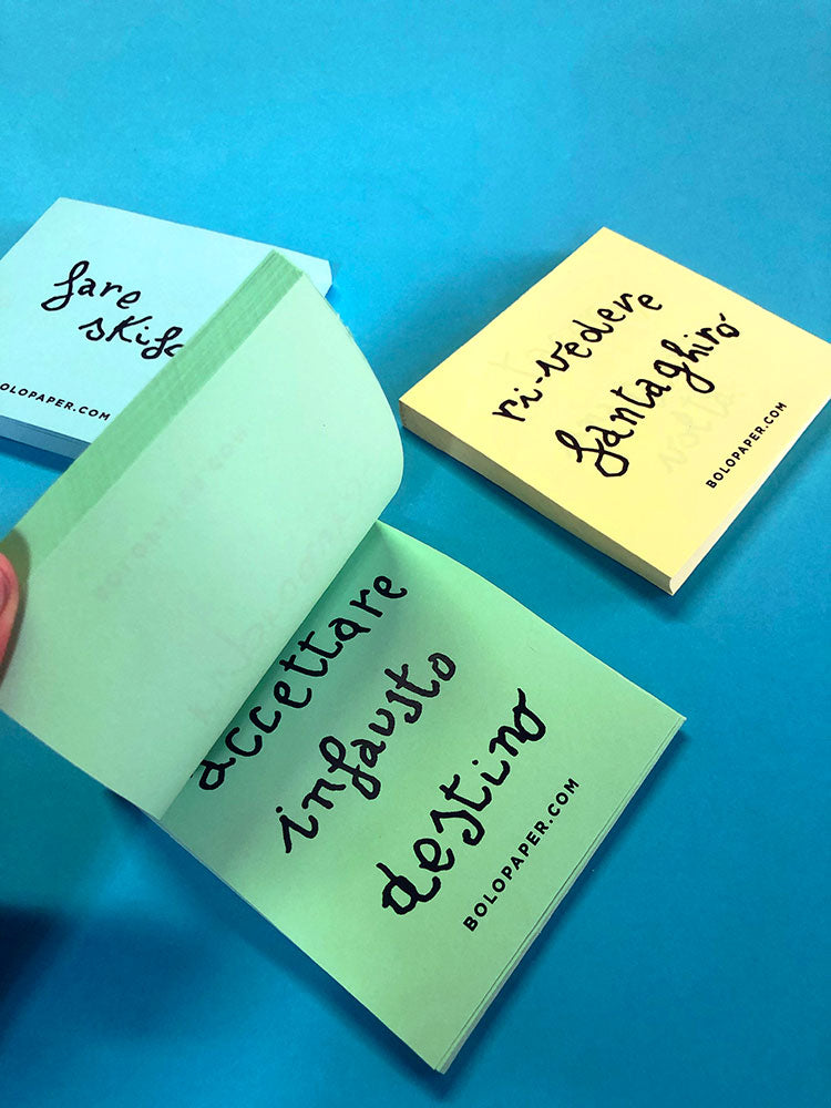 Post-it già scritti