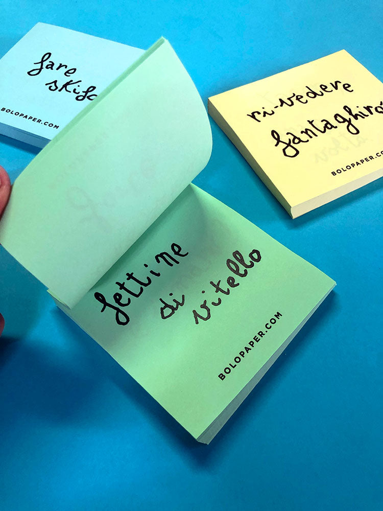 Post-it già scritti