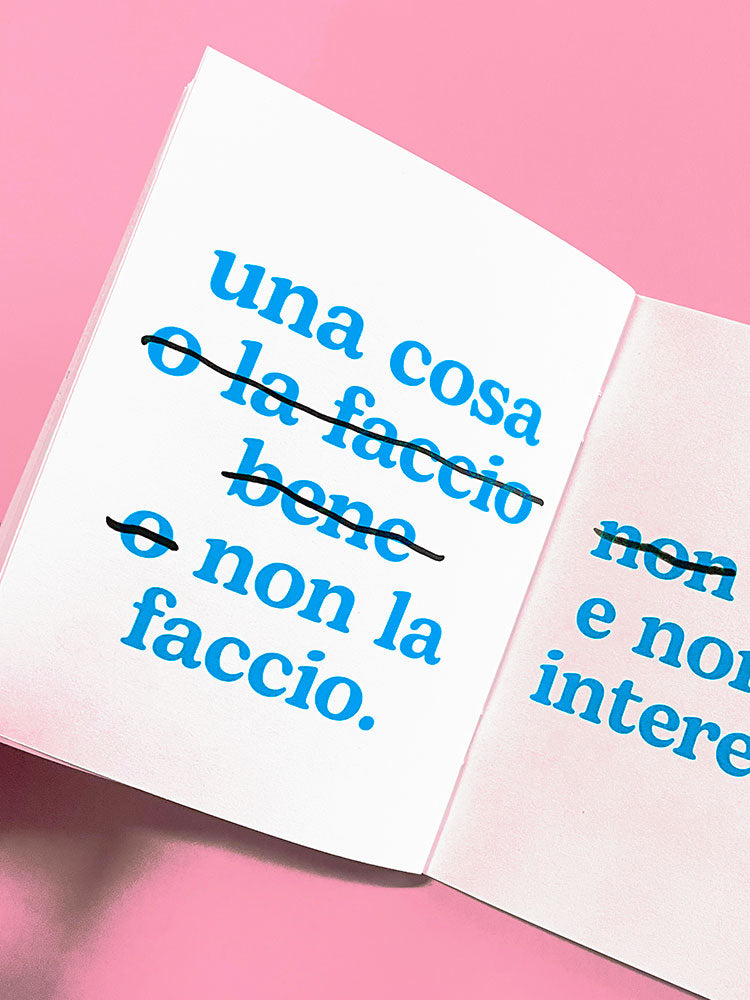 Vorrei ma non voglio