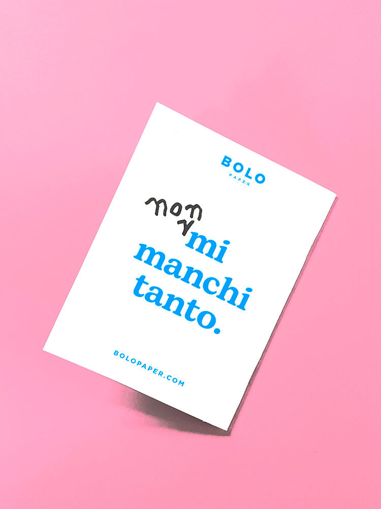 Vorrei ma non voglio