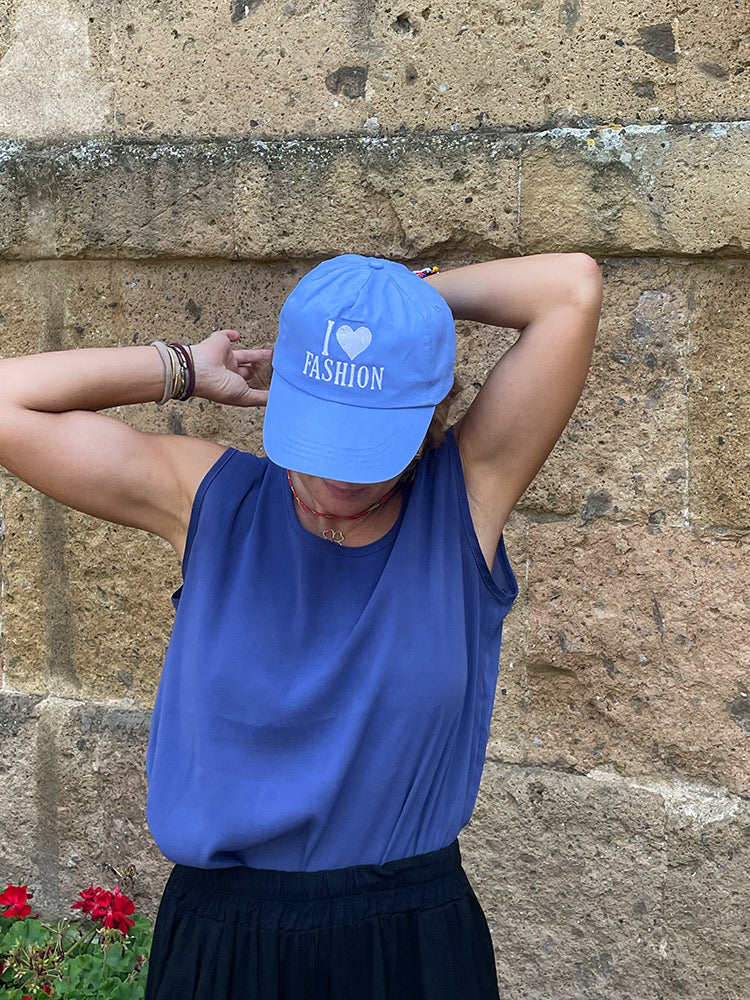 I ❤ FASHION cotton cap