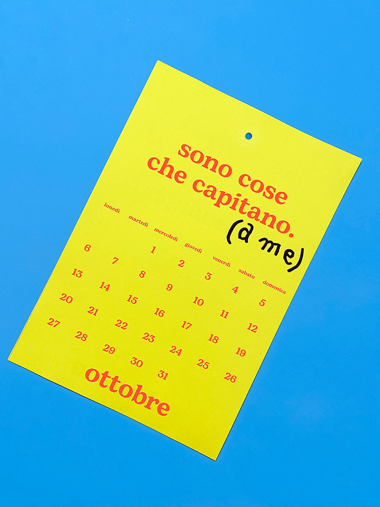 Calendario 2025 - Anno nuovo, vita peggio