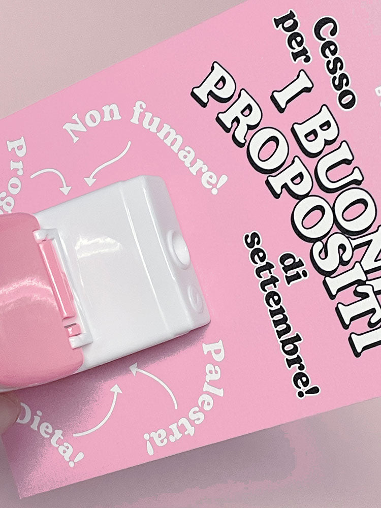 Cesso per i buoni propositi