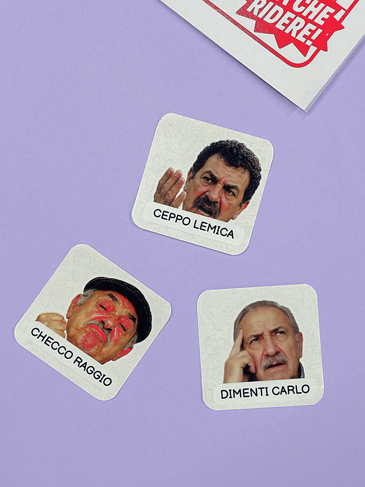 CONFEZIONE CONTENENTE ADESIVI!