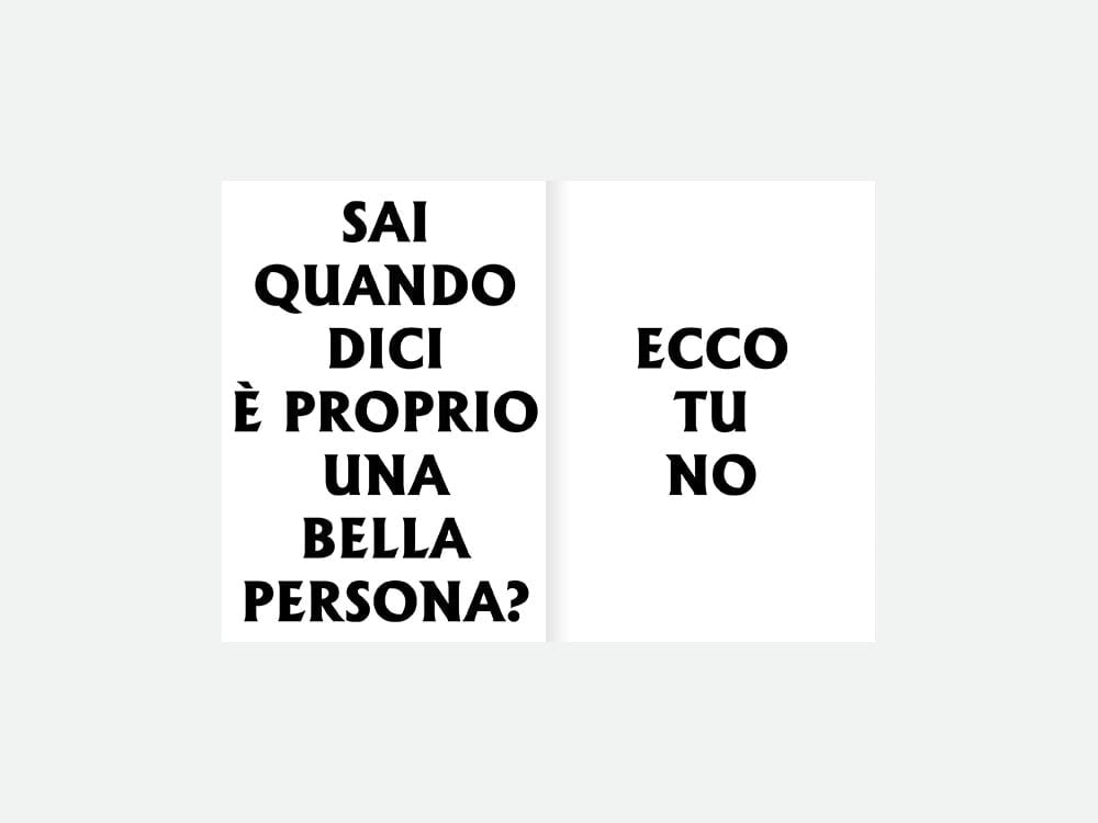 TE NE DEVI ANDARE zine