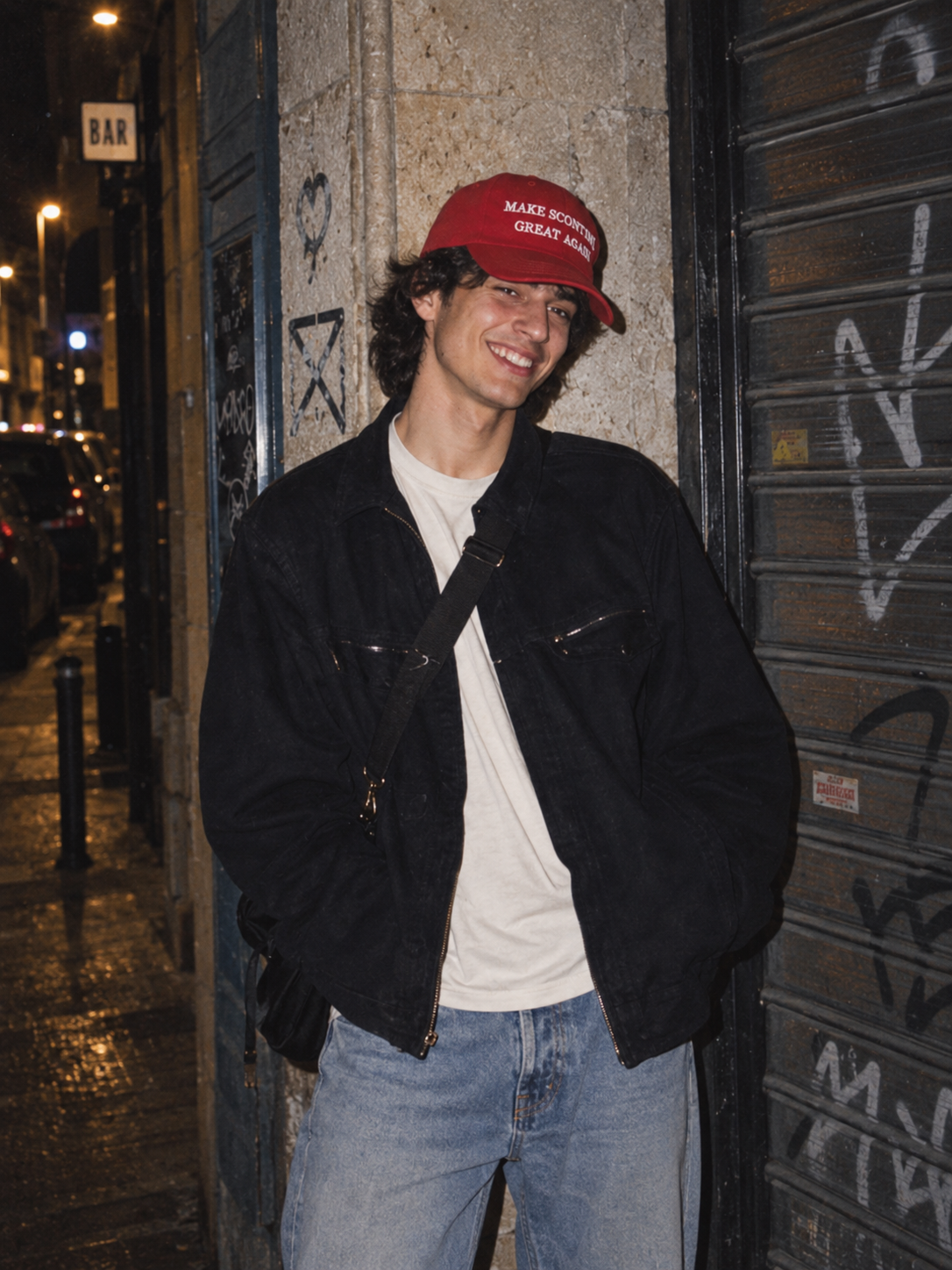 SCONTRINI cotton cap