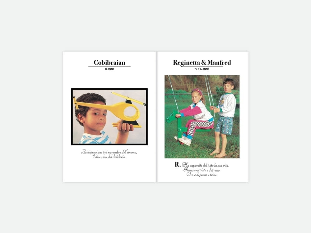 Bambini giustamente depressi