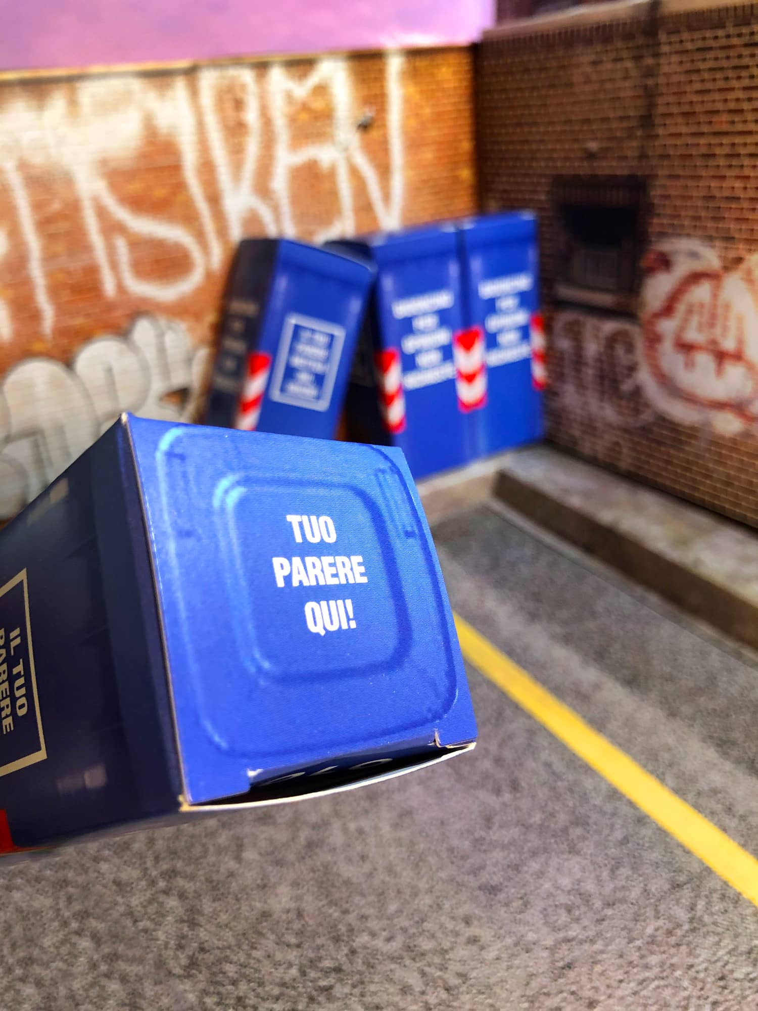 Bidoncino per opinioni non richieste