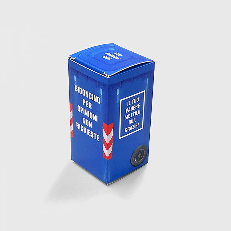 Bidoncino per opinioni non richieste