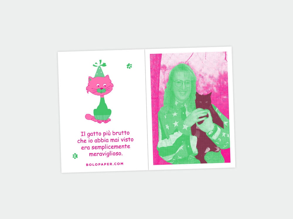 6 Biglietti di Auguri TRASH