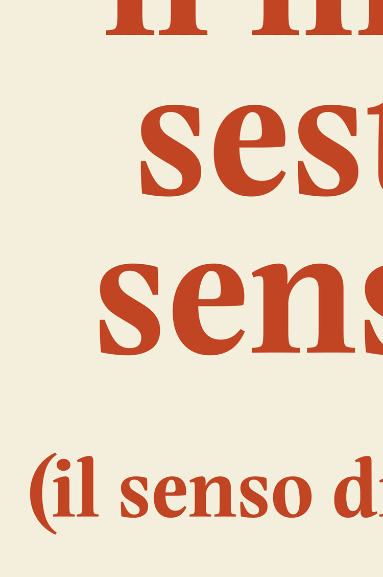 Sesto Senso - Poster