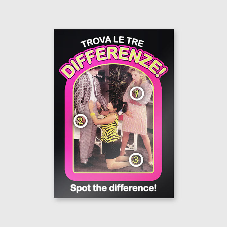 TROVA LE 3 DIFFERENZE!