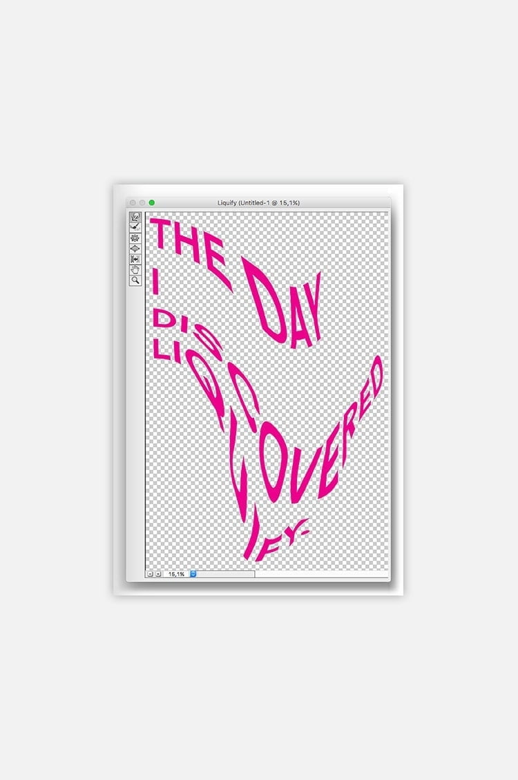 The Day I Discovered Liquify