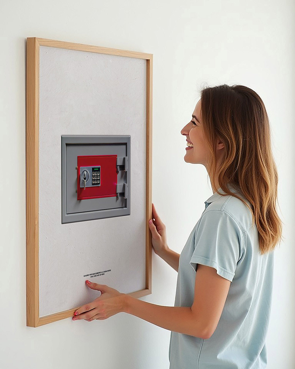 Quadro per nascondere la cassaforte - Poster