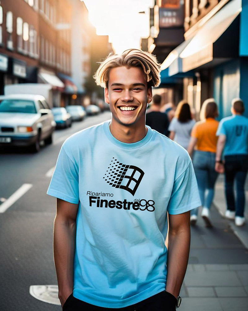 Ripariamo FINESTRE t-shirt