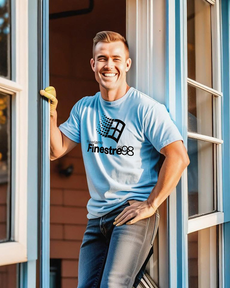 Ripariamo FINESTRE t-shirt