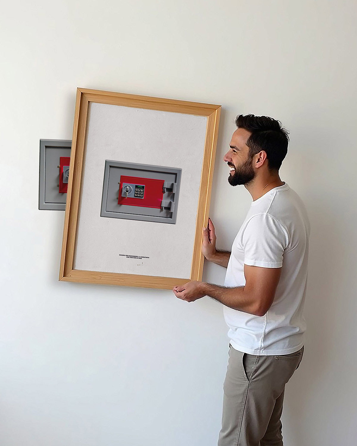 Quadro per nascondere la cassaforte - Poster