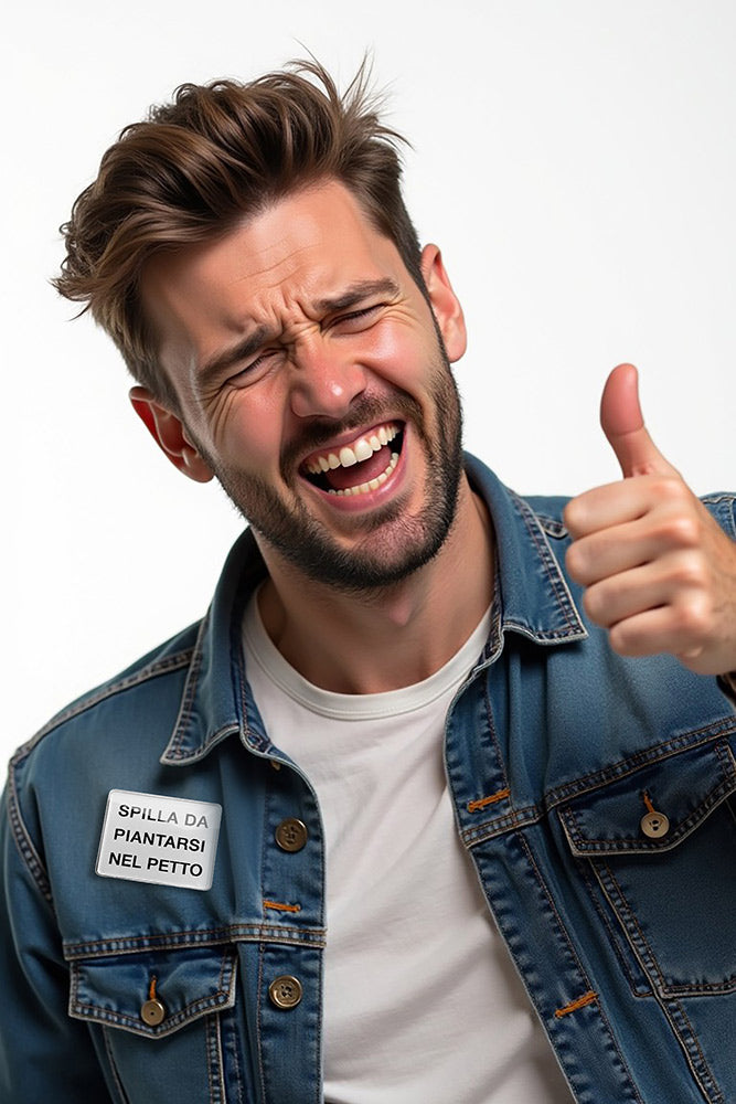 SPILLA DA PIANTARSI NEL PETTO