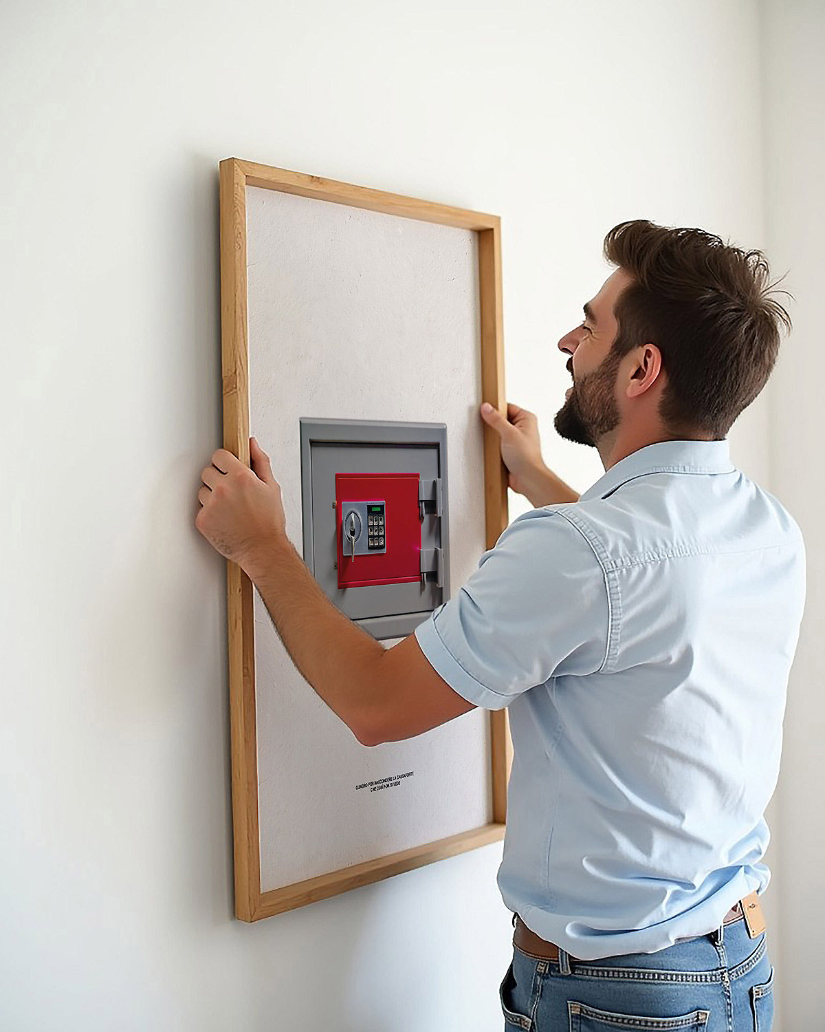 Quadro per nascondere la cassaforte - Poster