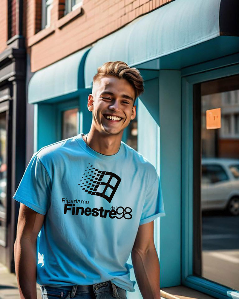 Ripariamo FINESTRE t-shirt