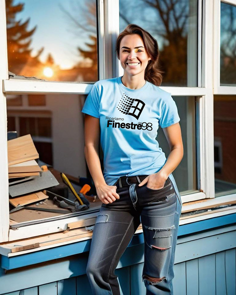 Ripariamo FINESTRE t-shirt