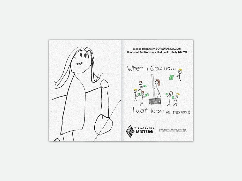 Bambini che disegnano obelischi