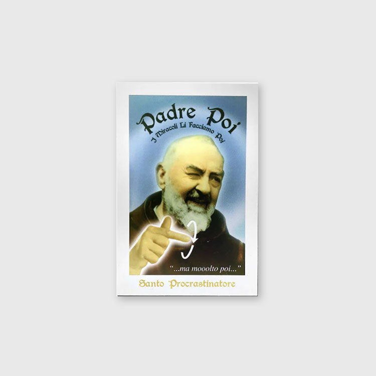 Padre Poi Postcard