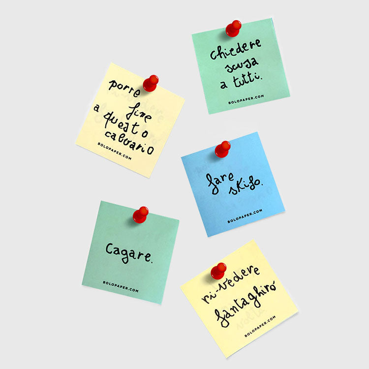 Post-it già scritti
