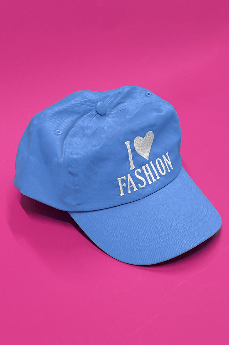 I ❤ FASHION cotton cap