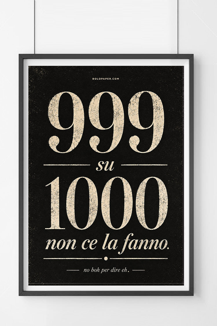 999 - Poster