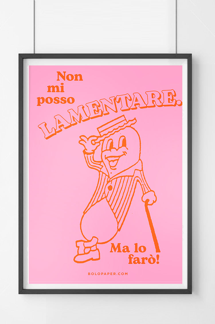 Non mi posso lamentare – Poster