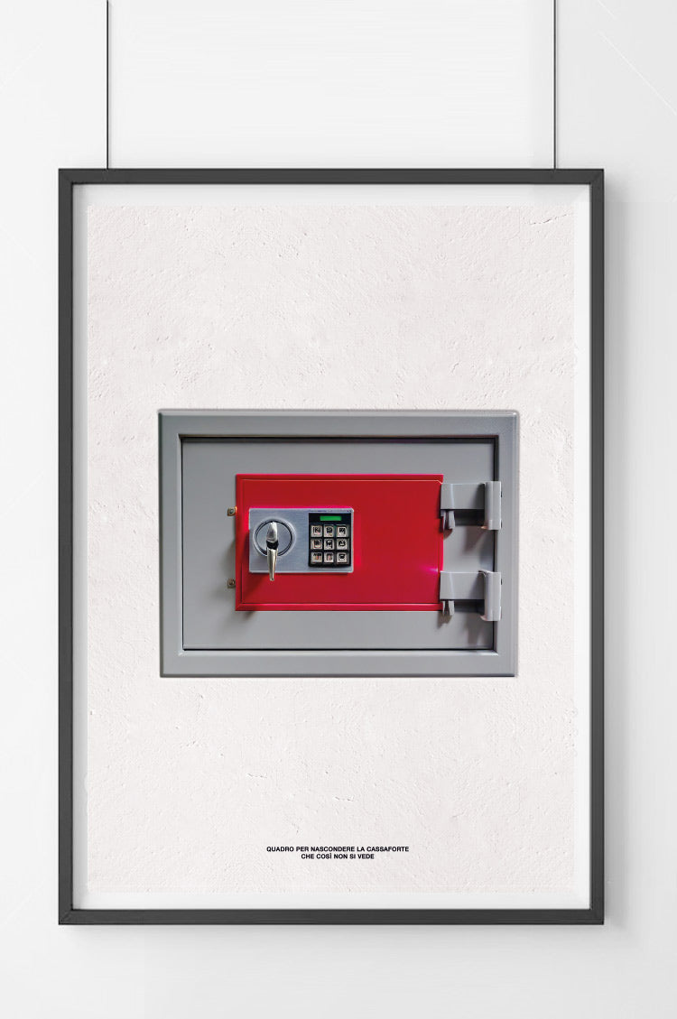 Quadro per nascondere la cassaforte - Poster