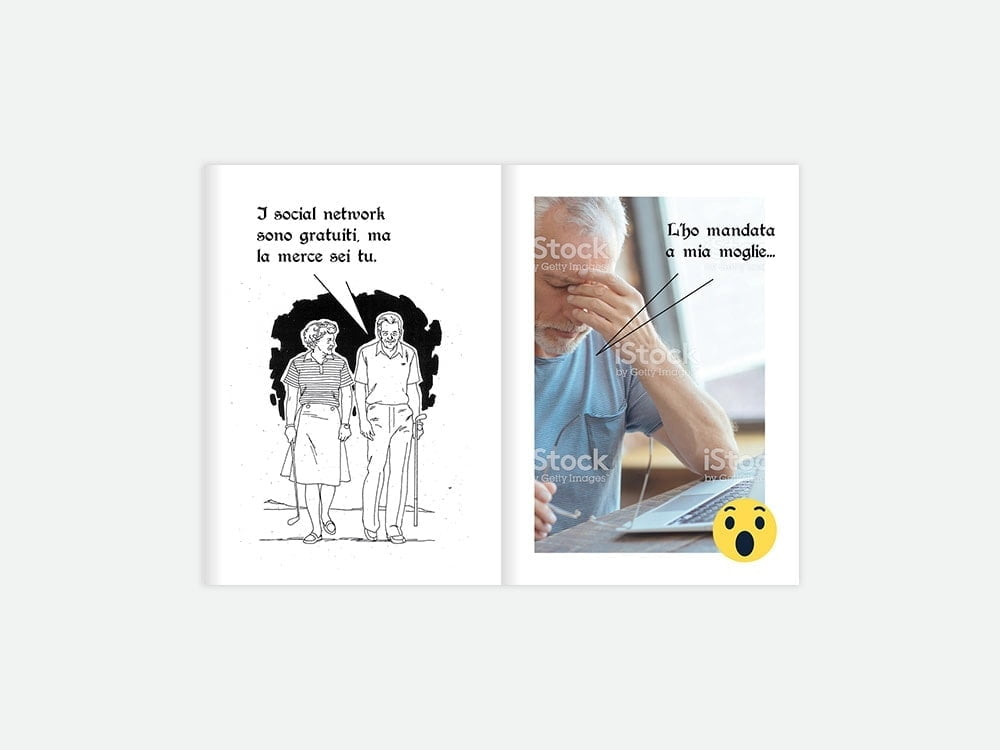 Vecchi in sbatta coi social