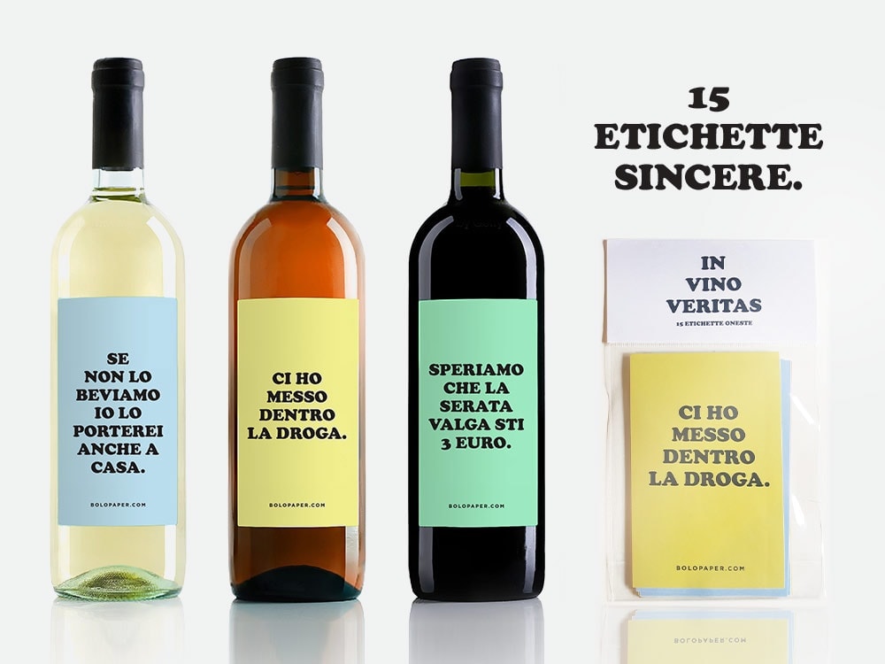 IN VINO VERITAS Wine Labels