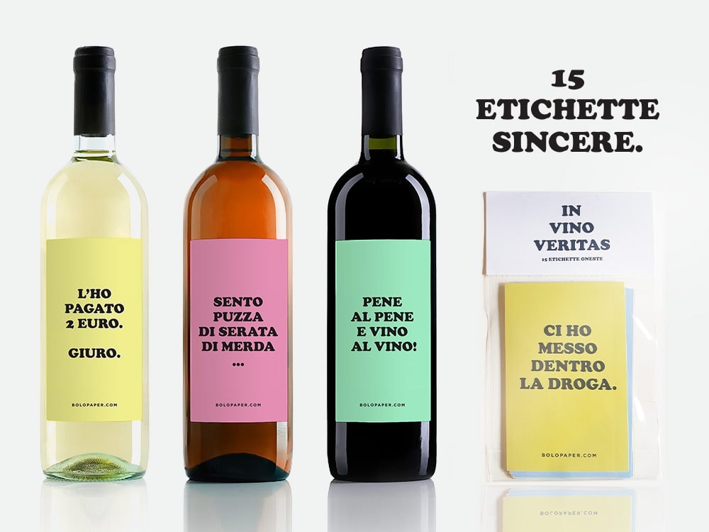 IN VINO VERITAS Wine Labels