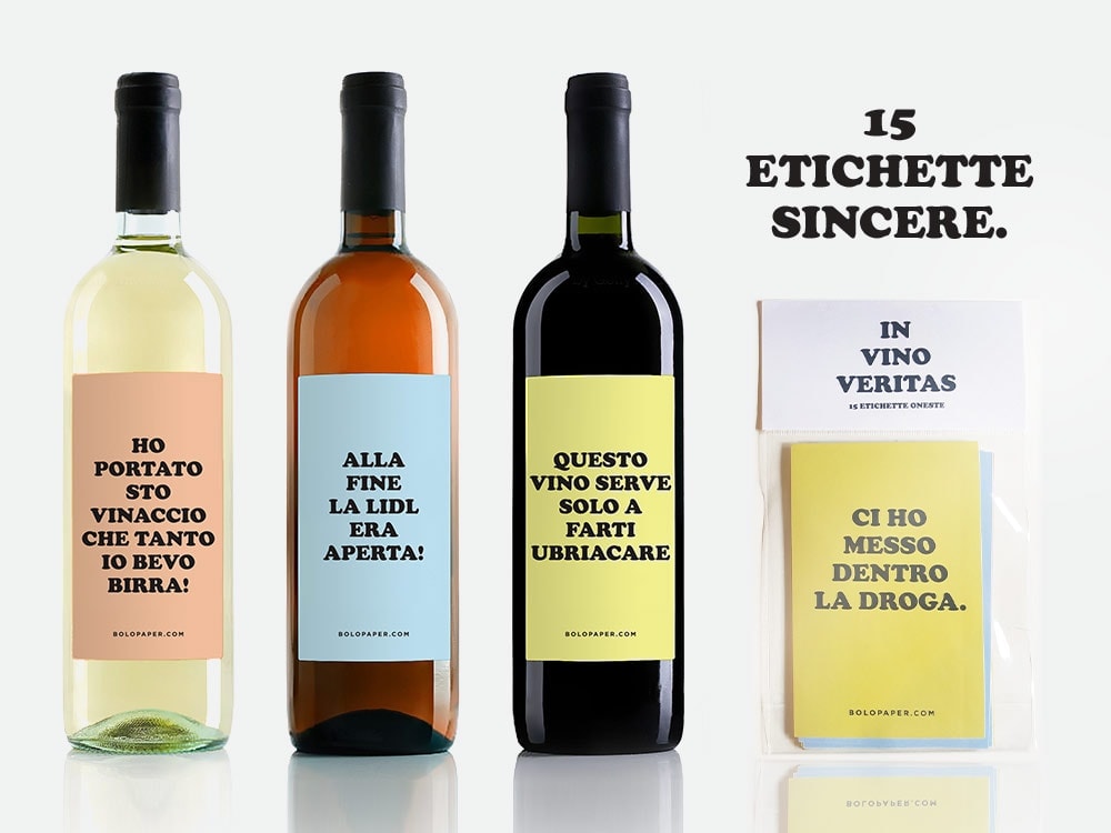 IN VINO VERITAS Wine Labels